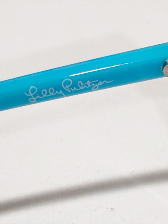 Lilly Pulitzer Polarized‎ Blue Meghan Floral Frame Womens Sunglasses main image 4